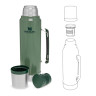 Термос Stanley Classic 1 л, зелёный (10-01254-038)